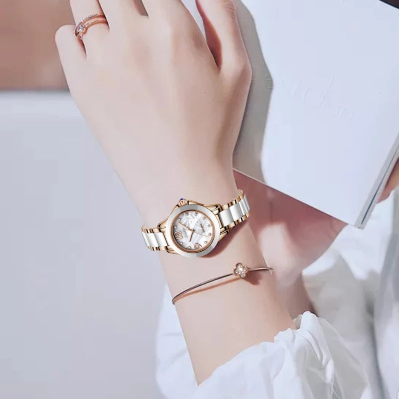 Ceramic Ladies Watches Exquisite High-end Watches Fashionpy