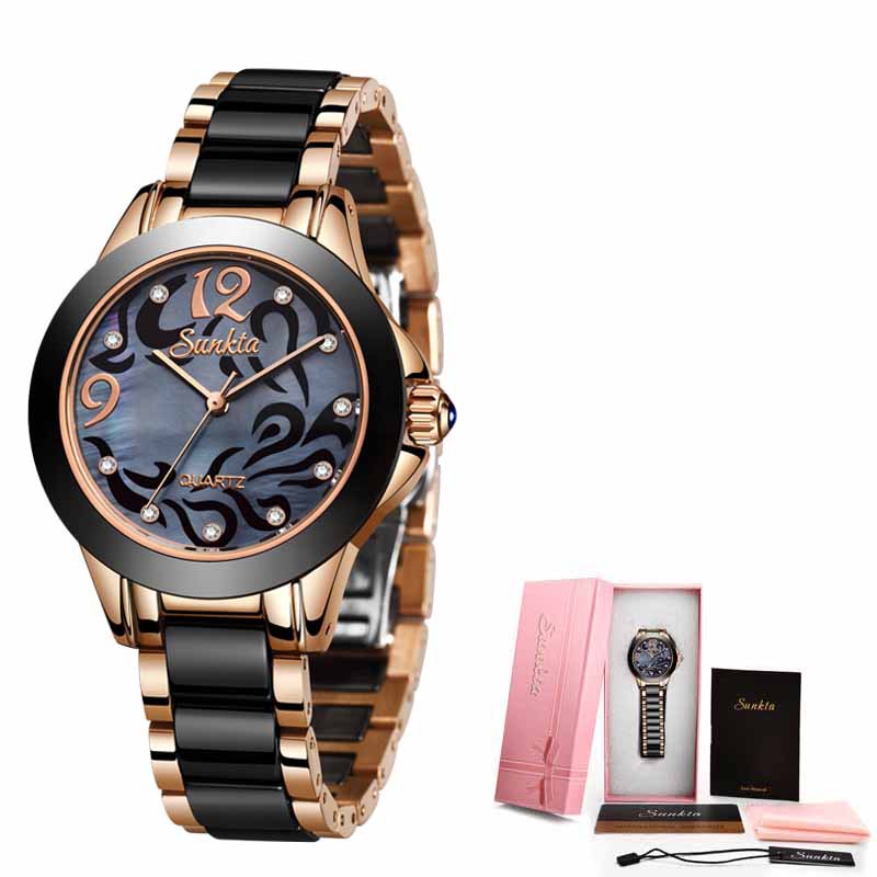 Ceramic Ladies Watches Exquisite High-end Watches Fashionpy