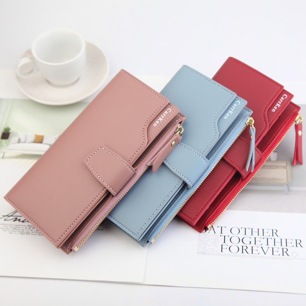 Women's Wallet Long Wallet Women Zipper Card Fashionpy