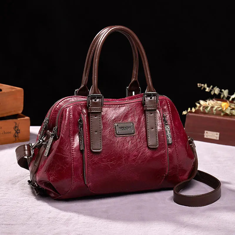 Bag Female Women's Genuine Leather Bags Handbags Crossbody Bags For Women Shoulder Bags Genuine Leather Bolsa Feminina Tote Fashionpy