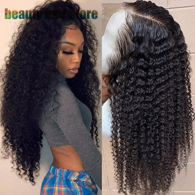 Brazilian Kinky Curly Lace Front Human Hair Wigs Fashionpy